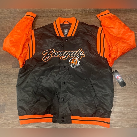 NFL Team Apparel Cincinnati Bengals Jacket - Picture 1 of 7